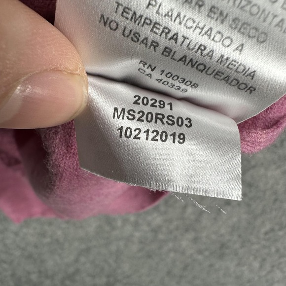 Peter Millar Excursionist Flex Sweater Mens Large (Fits Medium) Pink Merino - Picture 13 of 16